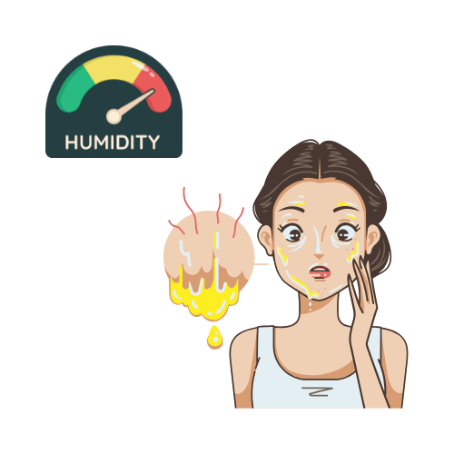 How to Deal with Sticky and Oily Skin in Humid Weather